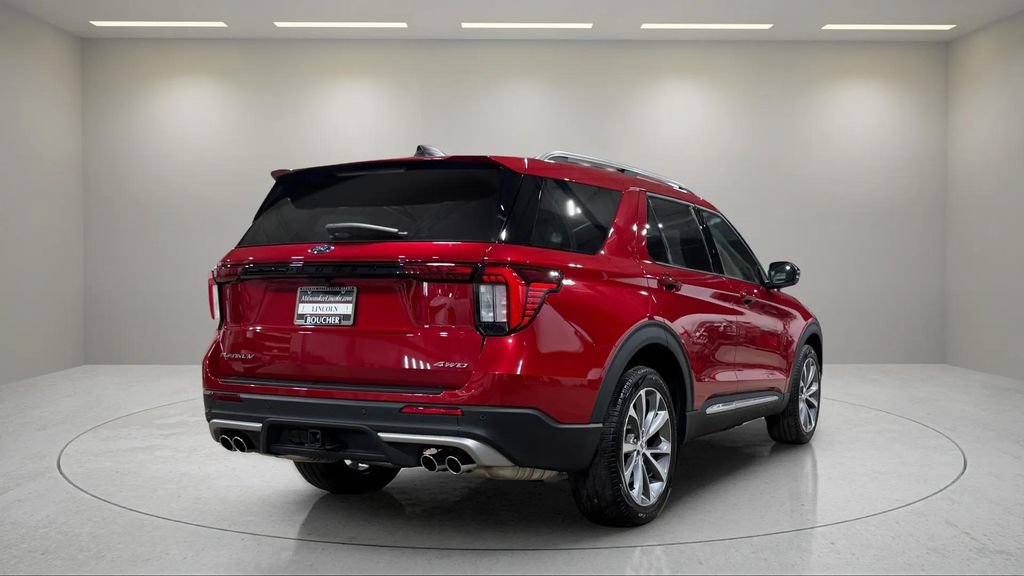Used 2025 Ford Explorer Platinum w/ Ultimate Package AWD/4WD image 3