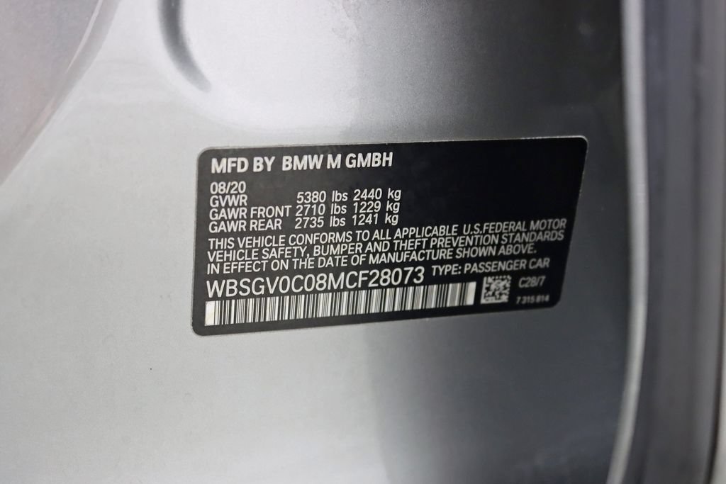 Used 2021 BMW M8 Gran Coupe xDrive w/ Competition Package AWD/4WD image 49