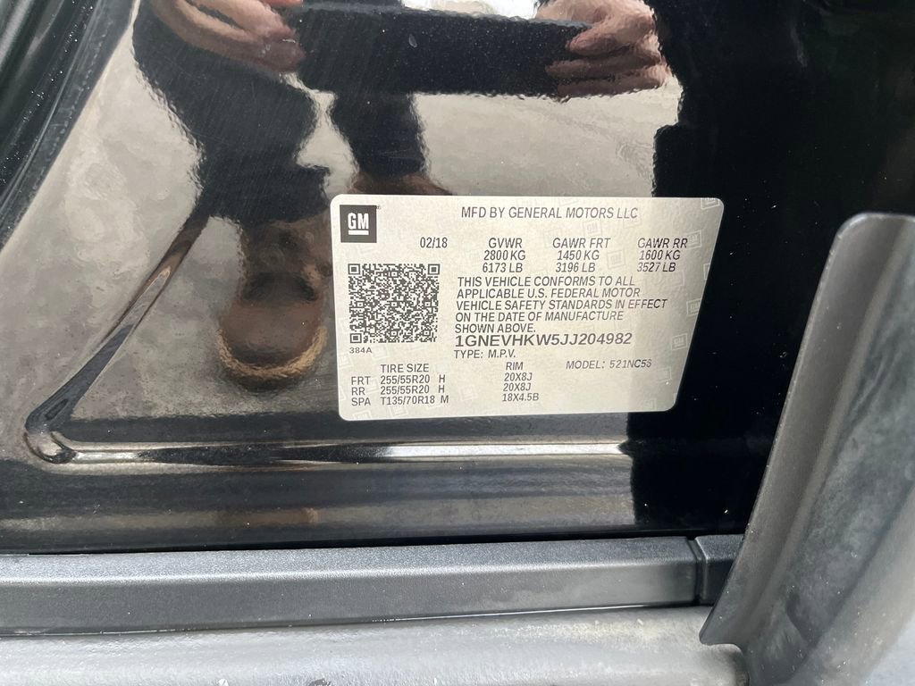 Used 2018 Chevrolet Traverse LT w/ LPO, 'HIT The Road' Package image 7