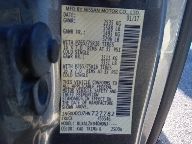 Used 2017 Nissan Frontier Desert Runner image 34