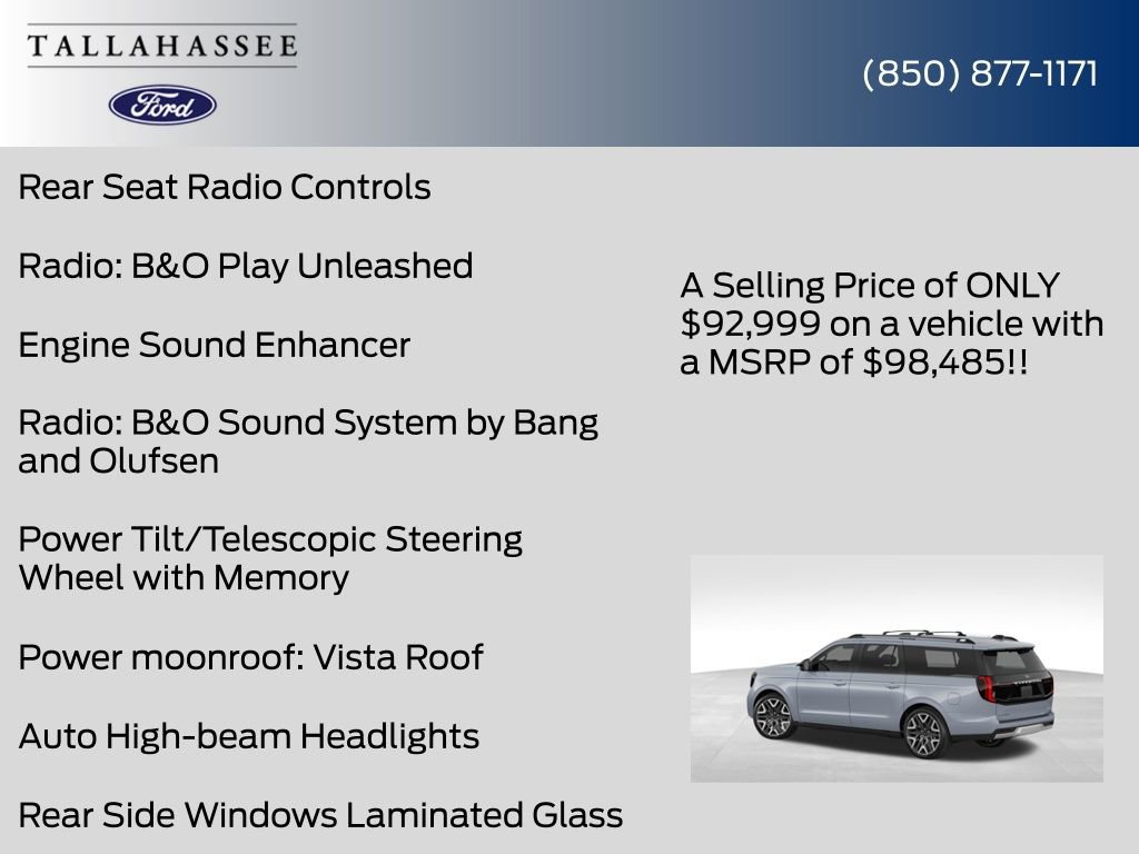 New 2026 Ford Expedition Max Platinum w/ Platinum Ultimate Package image 15