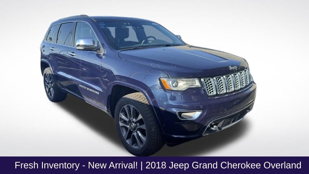Used 2018 Jeep Grand Cherokee Overland AWD/4WD image 1