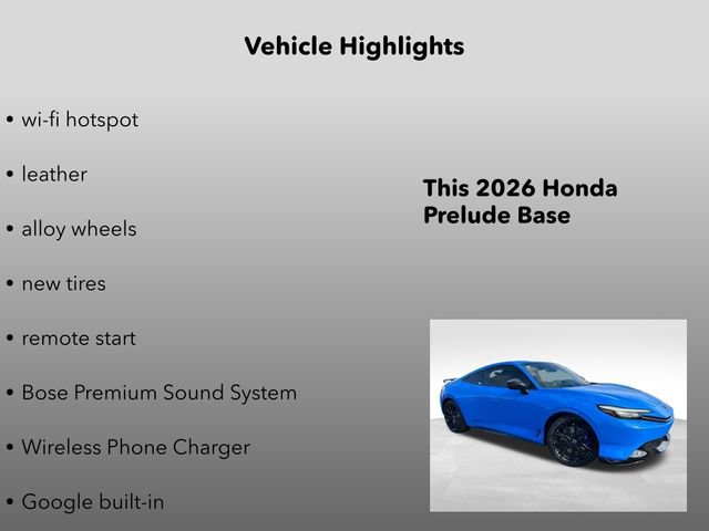 New 2026 Honda Prelude image 15