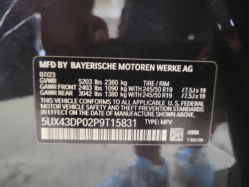Used 2023 BMW X3 sDrive30i w/ Premium Package RWD image 34