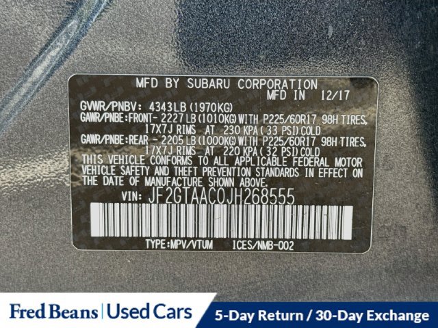 Used 2018 Subaru Crosstrek 2.0i AWD/4WD image 35