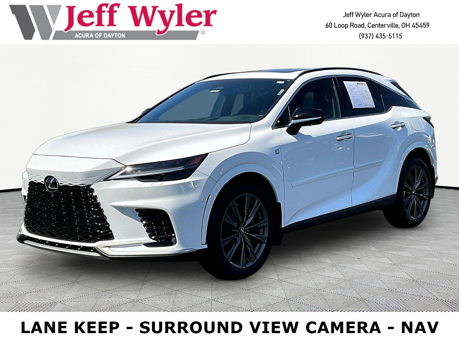 Used 2023 Lexus RX 350 F Sport w/ Cold Area Package
