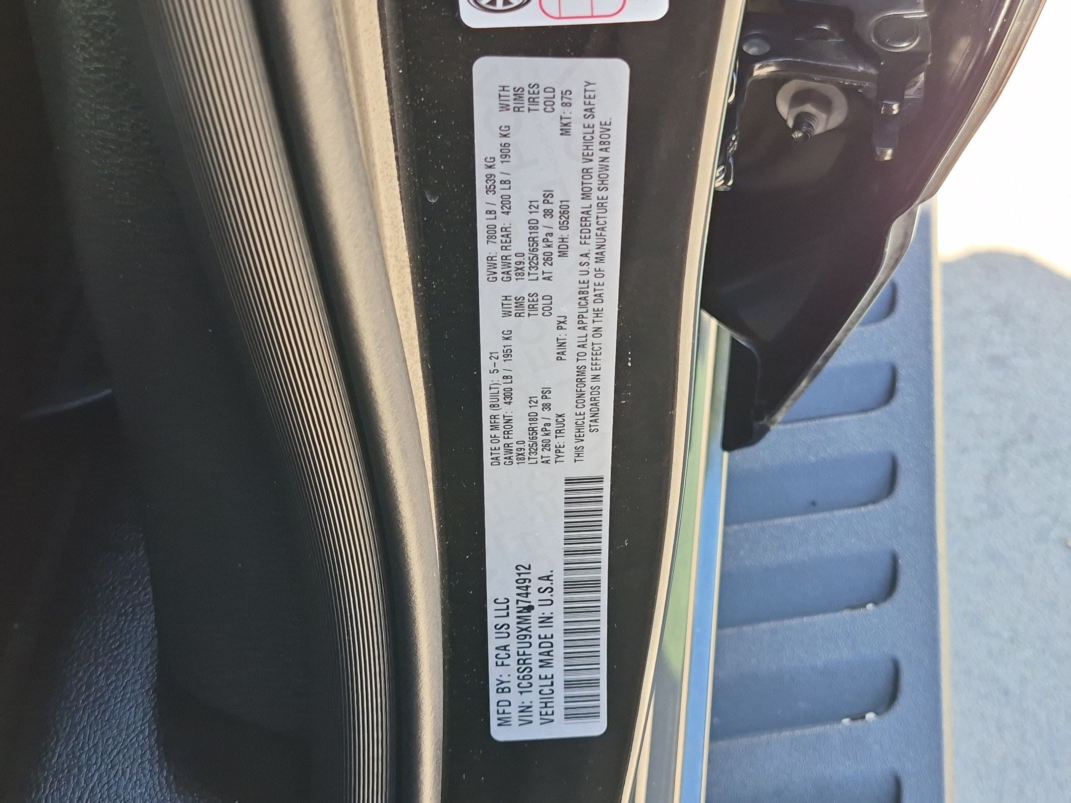 Used 2021 RAM 1500 TRX w/ TRX Level 2 Equipment Group AWD/4WD image 34