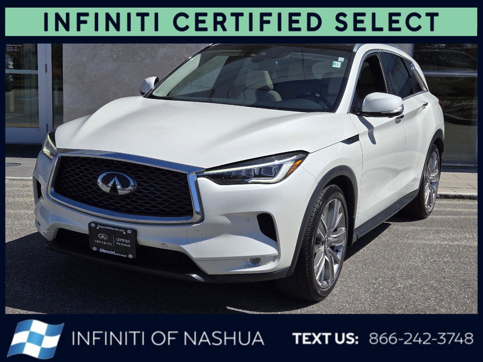 Certified 2020 INFINITI QX50 Sensory w/ Climate Package