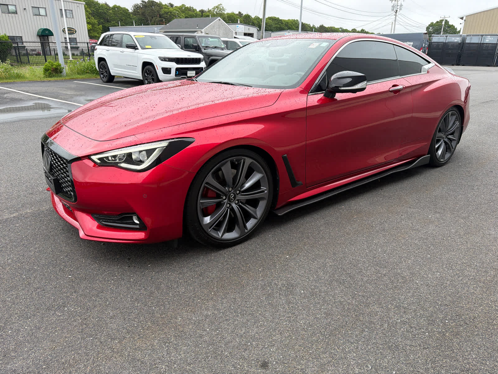 Used 2022 INFINITI Q60 Red Sport 400 w/ Cargo Package AWD/4WD image 19
