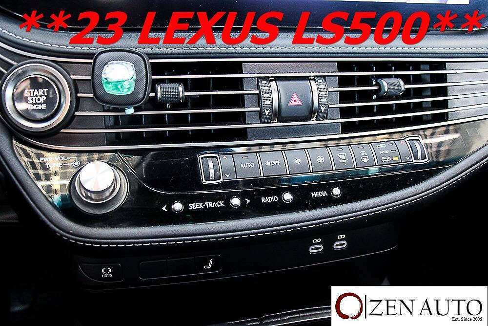 Used 2023 Lexus LS 500 w/ Accessory Package (Z1) RWD image 20