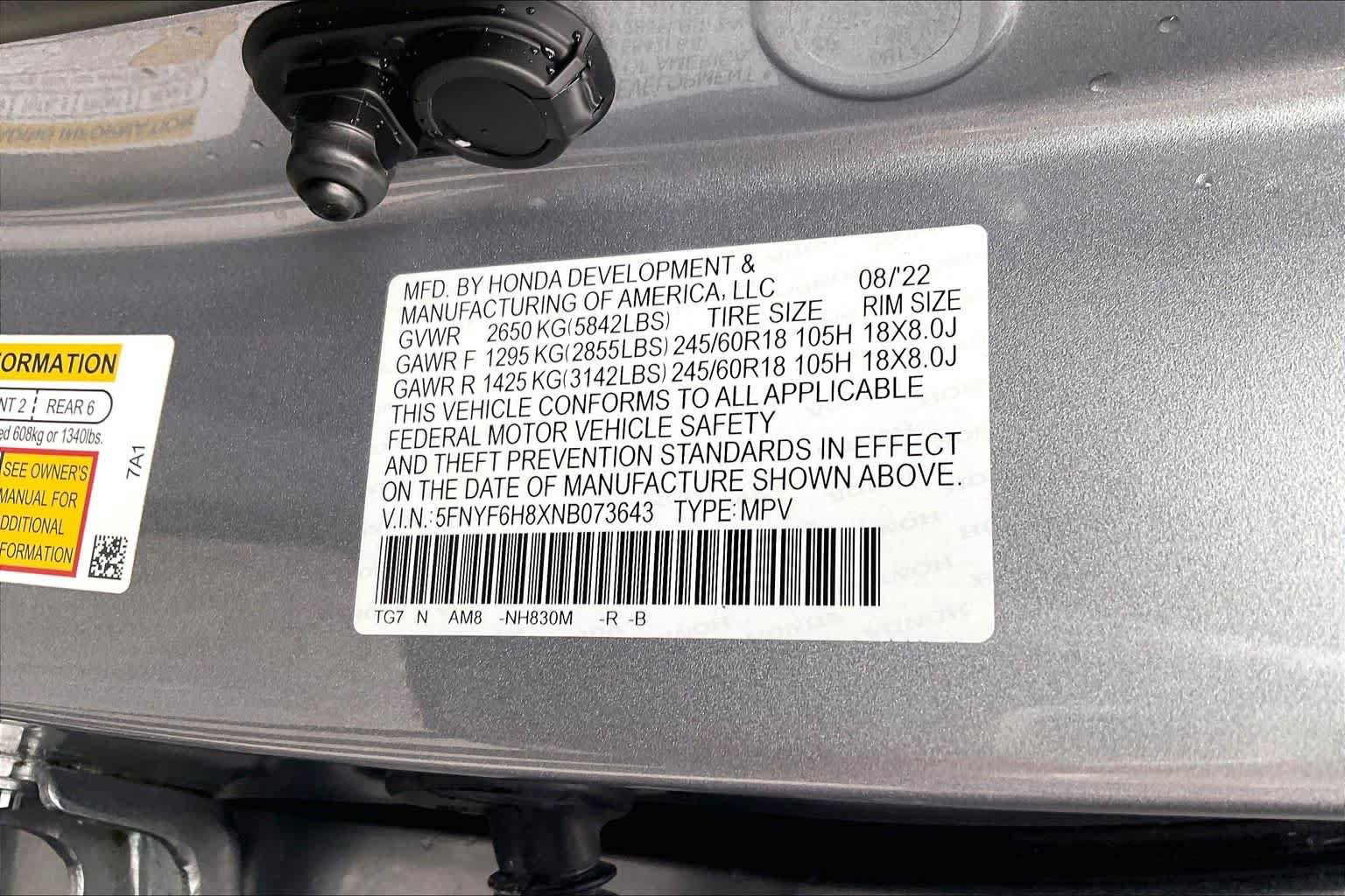 Used 2022 Honda Pilot TrailSport image 39