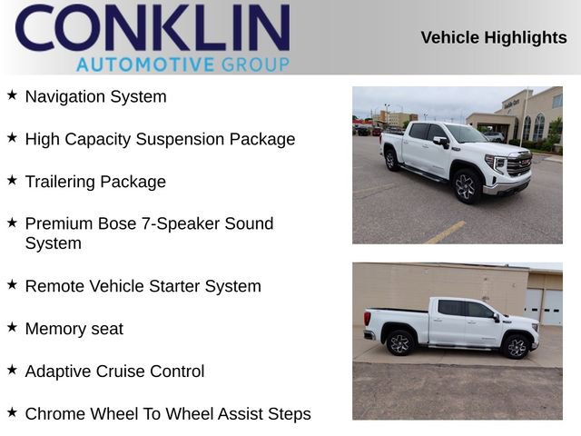 Used 2023 GMC Sierra 1500 SLT w/ SLT Premium Package AWD/4WD image 2