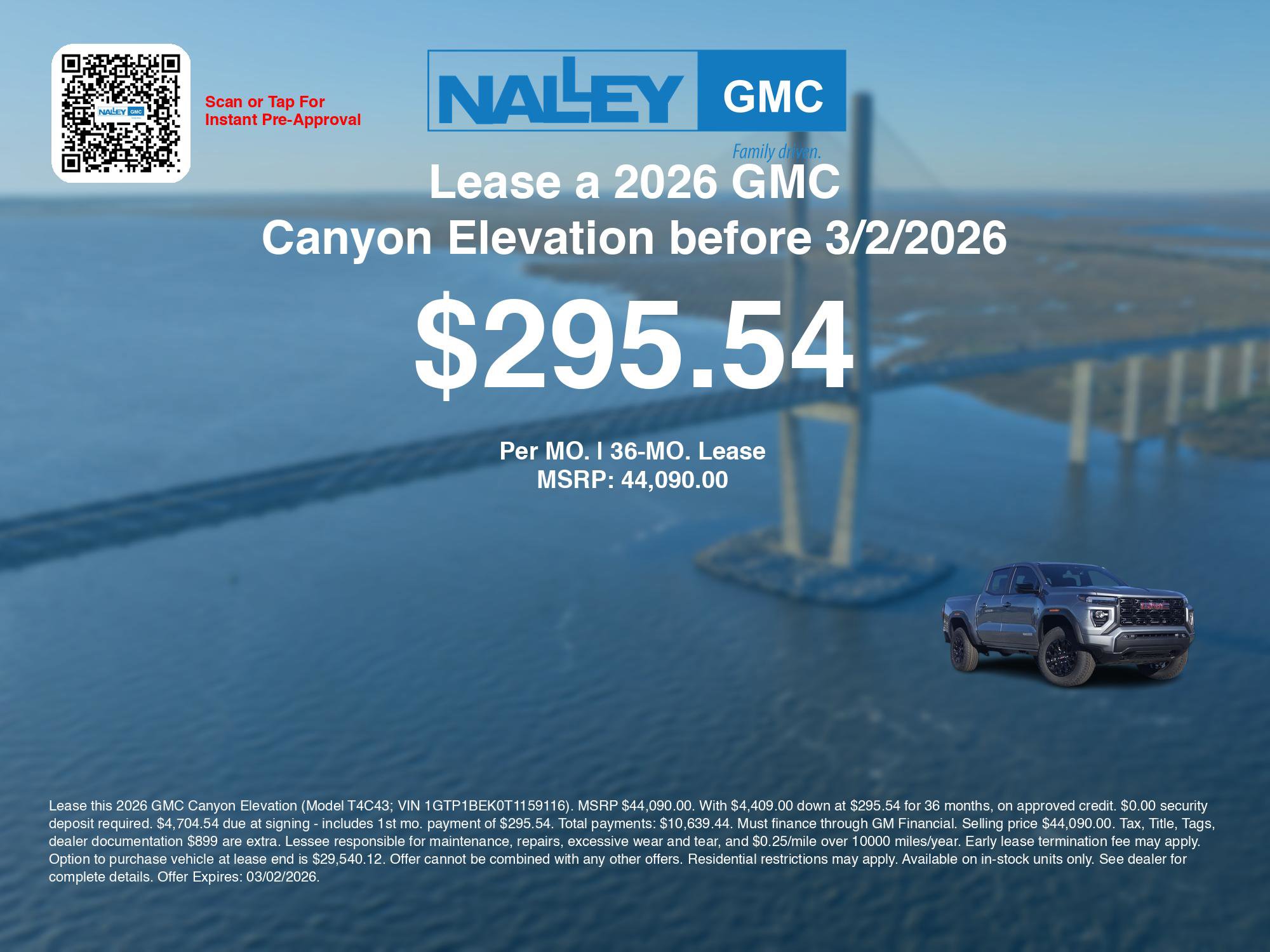 New 2026 GMC Canyon Elevation w/ Convenience Package image 3