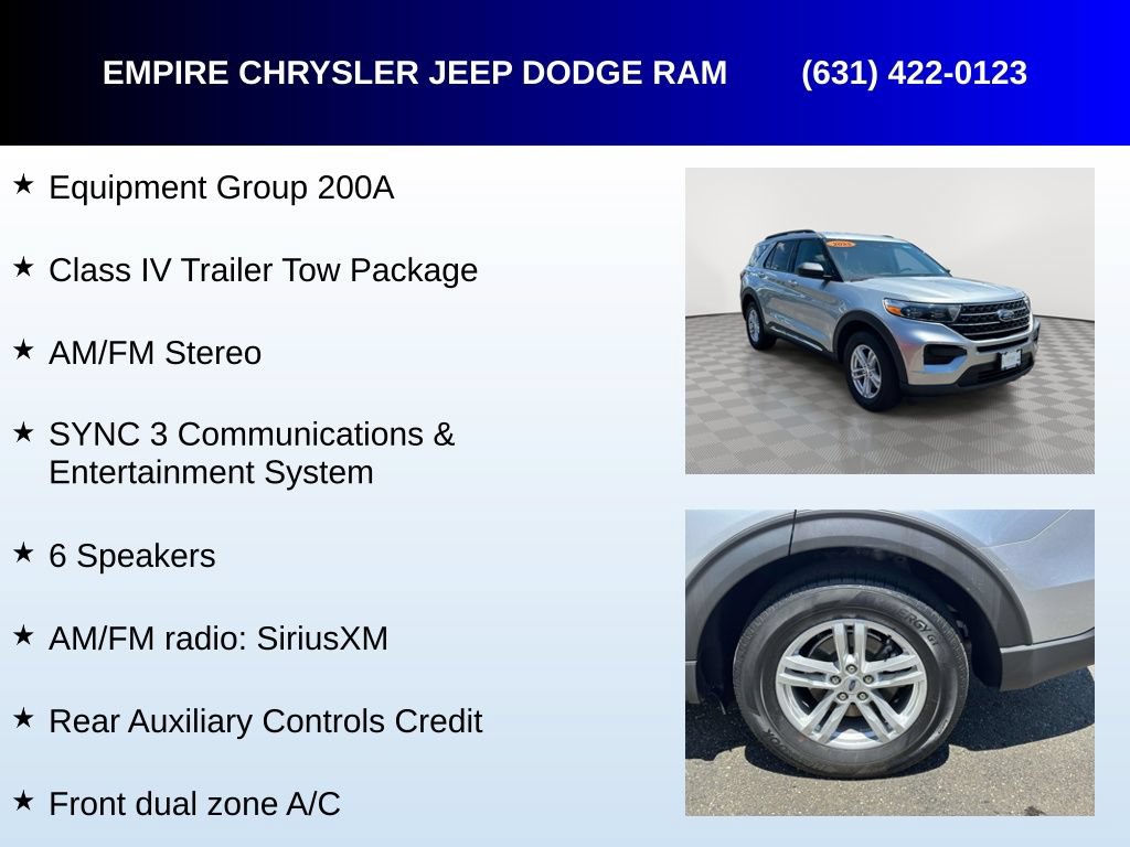 Used 2023 Ford Explorer XLT w/ Class IV Trailer Tow Package AWD/4WD image 5