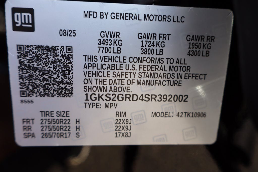 New 2025 GMC Yukon XL Elevation AWD/4WD image 31