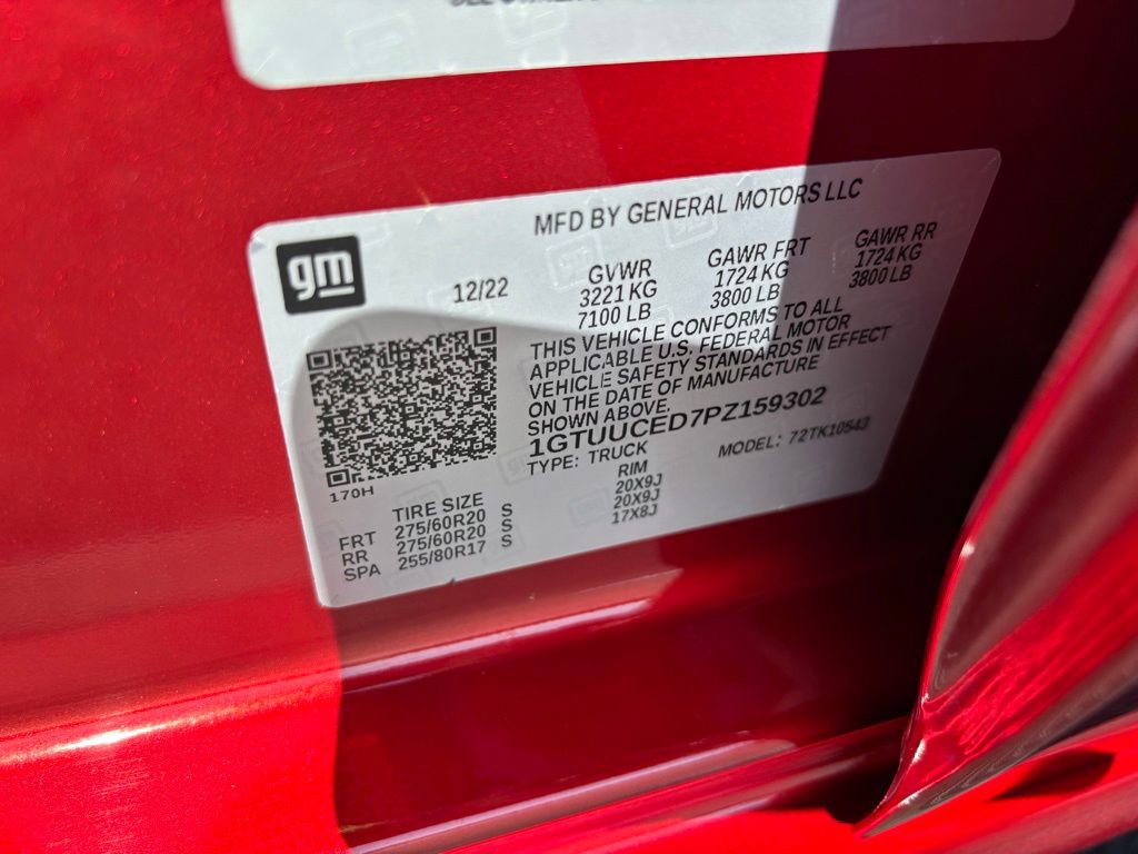 Used 2023 GMC Sierra 1500 Elevation w/ X31 Off-Road Package image 14