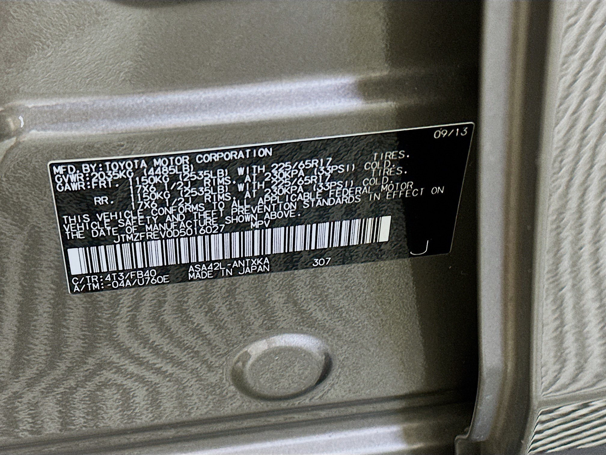 Used 2013 Toyota RAV4 LE FWD image 12