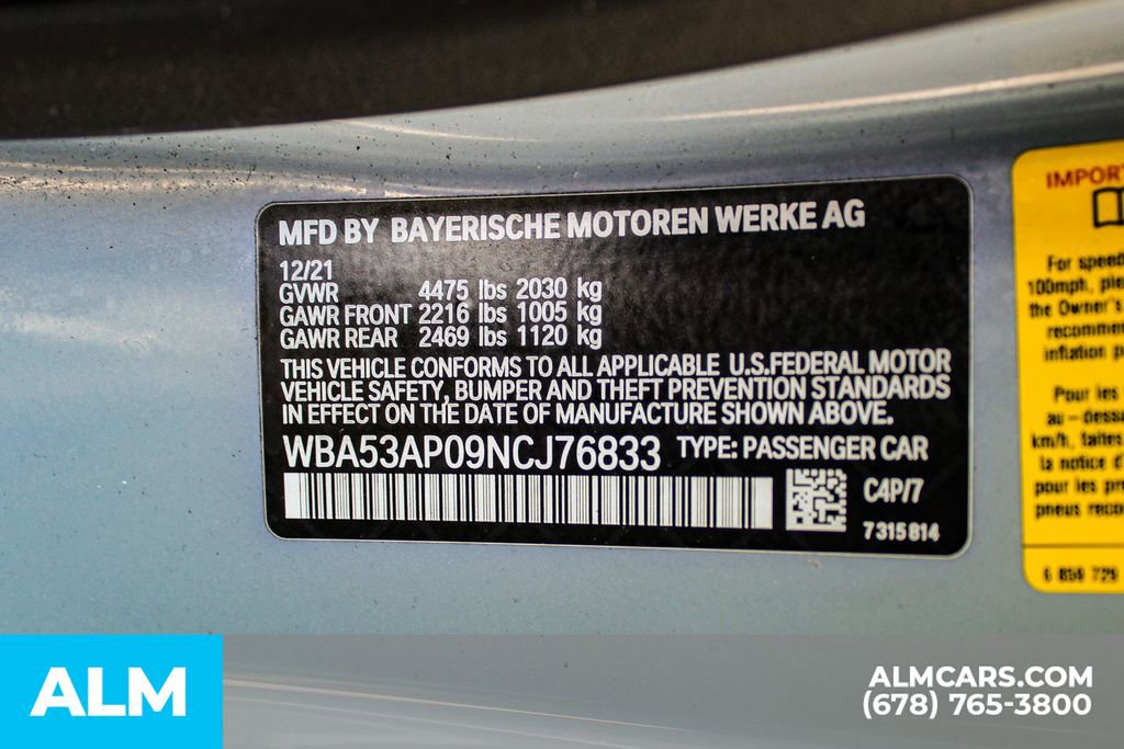 Used 2022 BMW 430i Coupe w/ M Sport Package image 39