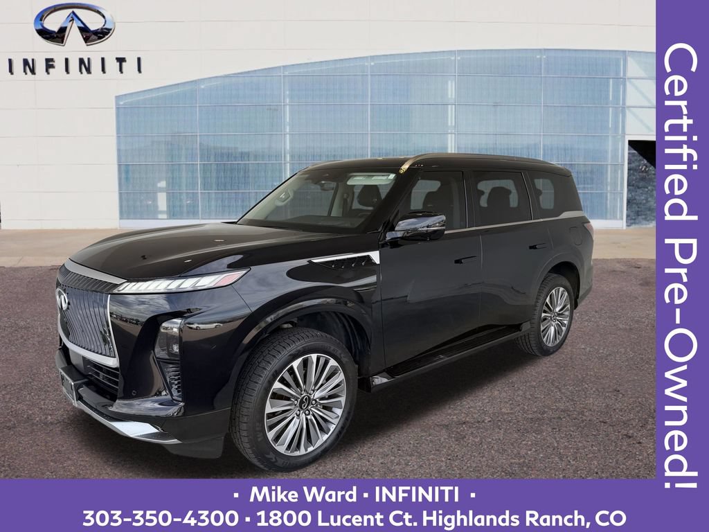 Certified 2025 INFINITI QX80 Sensory