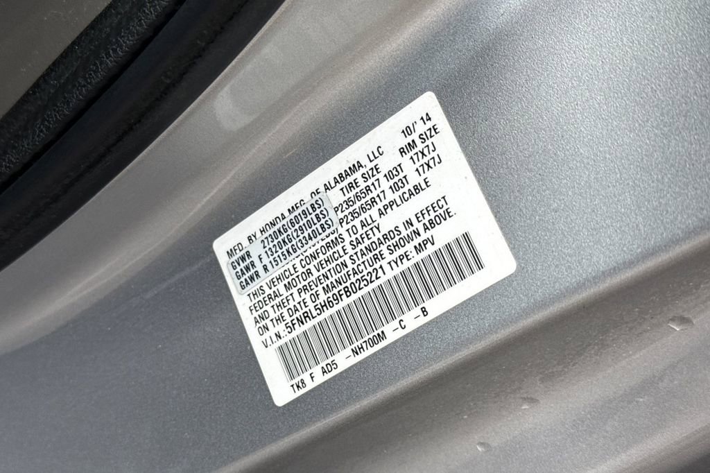 Used 2015 Honda Odyssey EX-L image 29