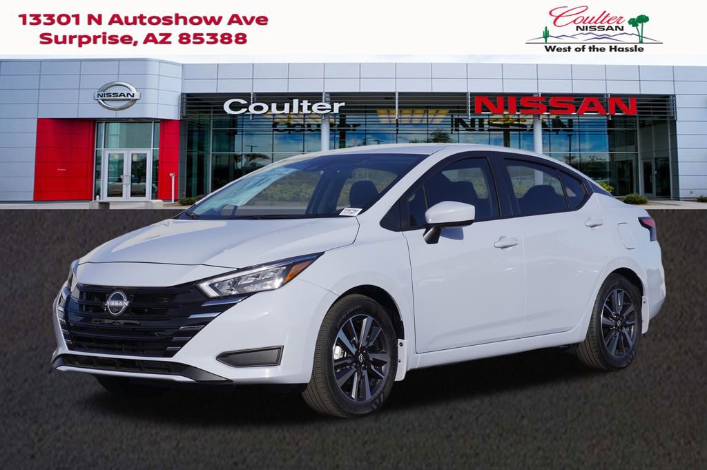 New 2025 Nissan Versa SV w/ Trunk Package FWD image 1