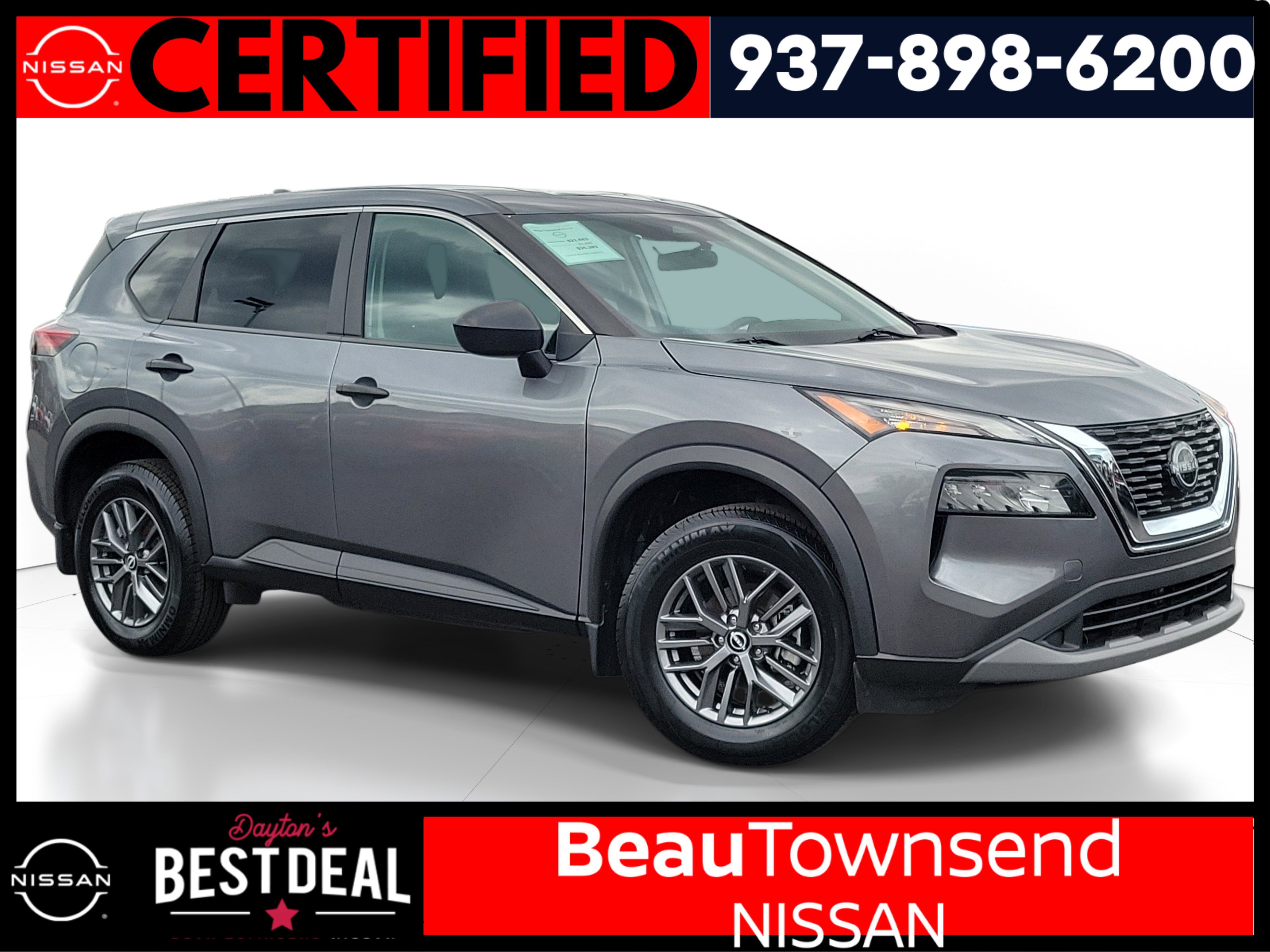 Certified 2022 Nissan Rogue S FWD image 1