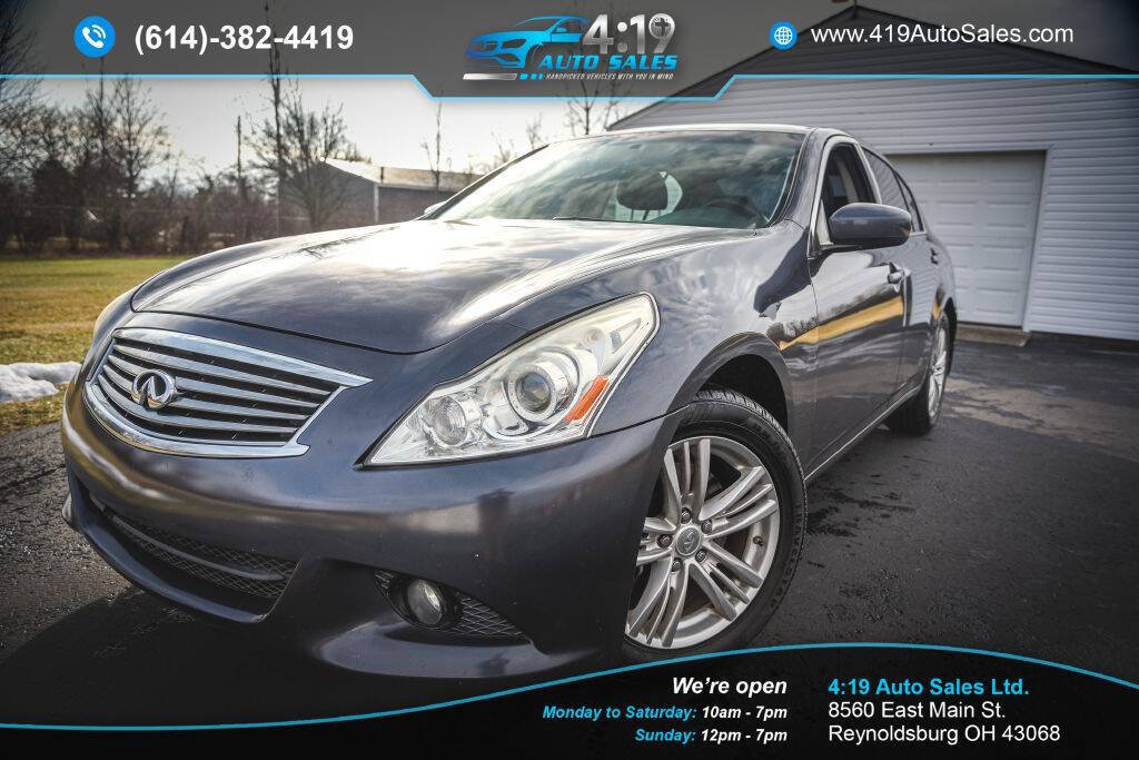 Used 2011 INFINITI G25 x w/ Moonroof Pkg AWD/4WD image 18