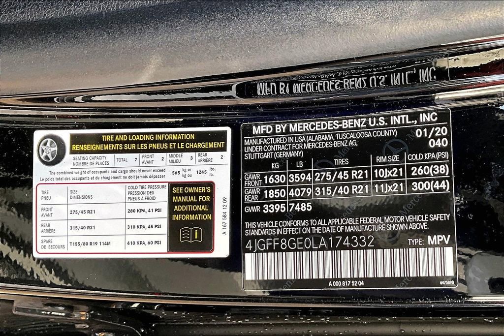 Used 2020 Mercedes-Benz GLS 580 4MATIC image 35