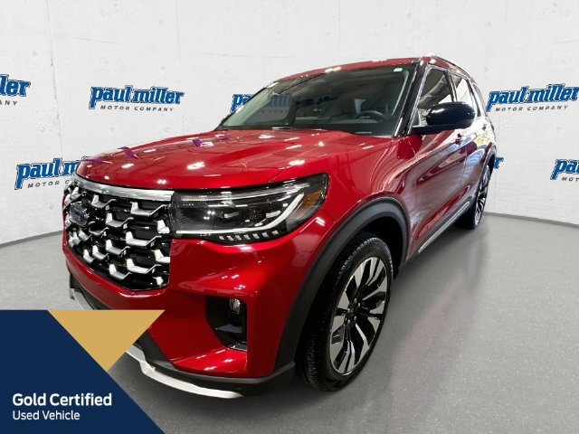 Certified 2026 Ford Explorer Platinum w/ LUX Leather Package AWD/4WD image 1