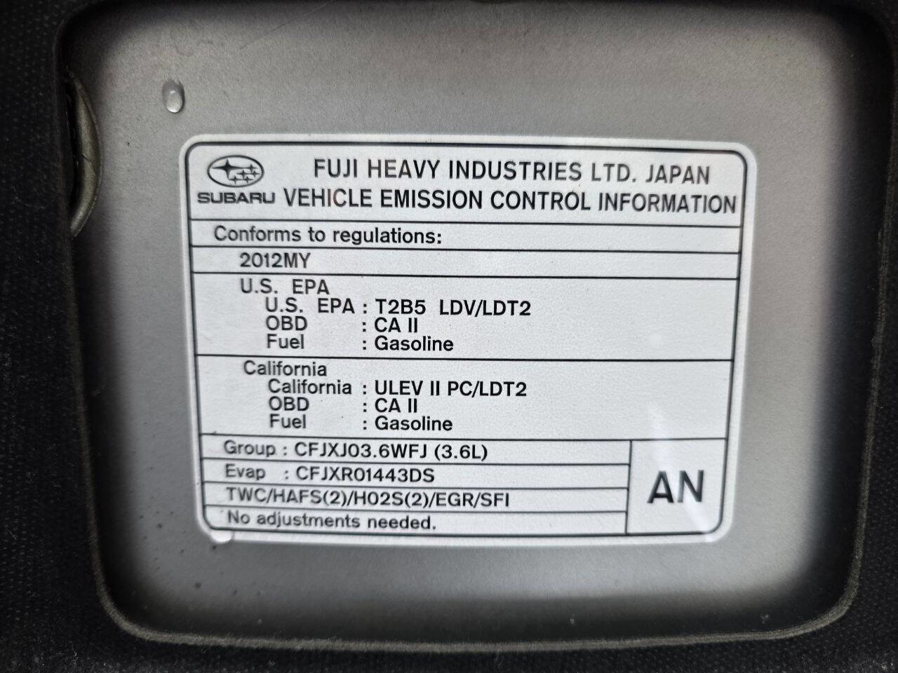 Used 2012 Subaru Outback 3.6R Limited image 48