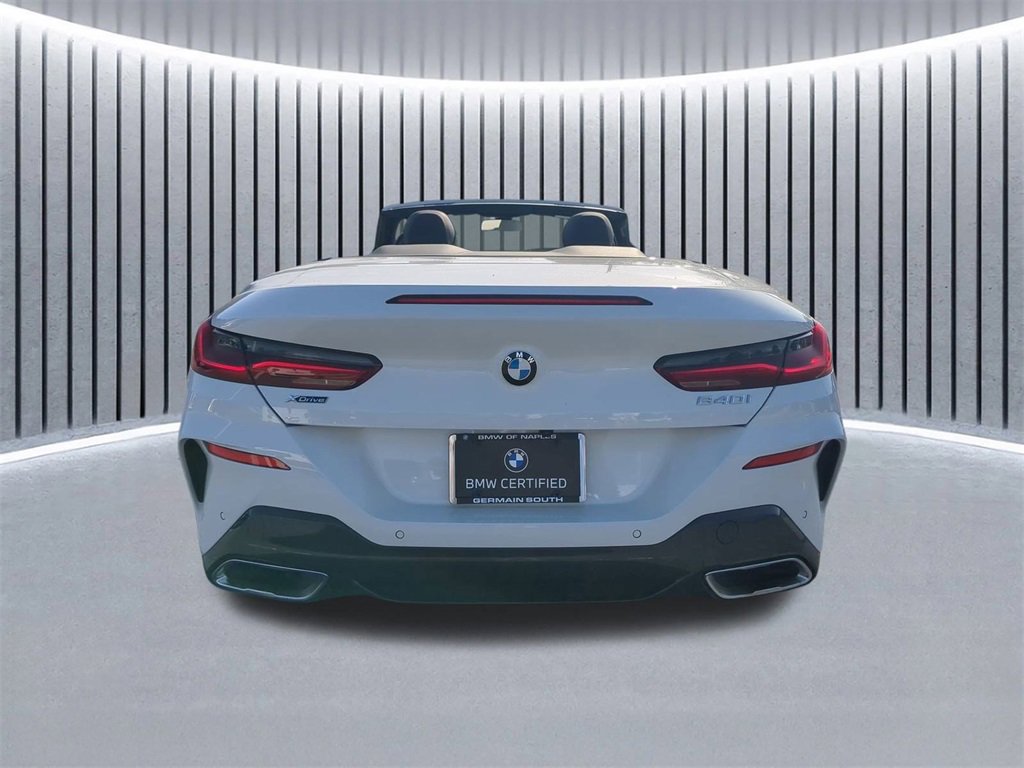 Certified 2023 BMW 840i xDrive Convertible w/ Comfort Seating Package image 6