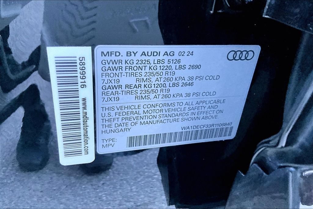 Used 2024 Audi Q3 2.0T Premium w/ Convenience Package AWD/4WD image 19