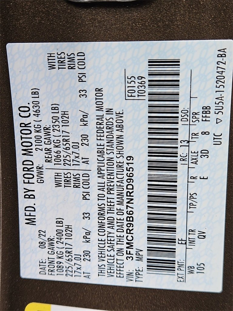 Used 2022 Ford Bronco Sport Big Bend image 32