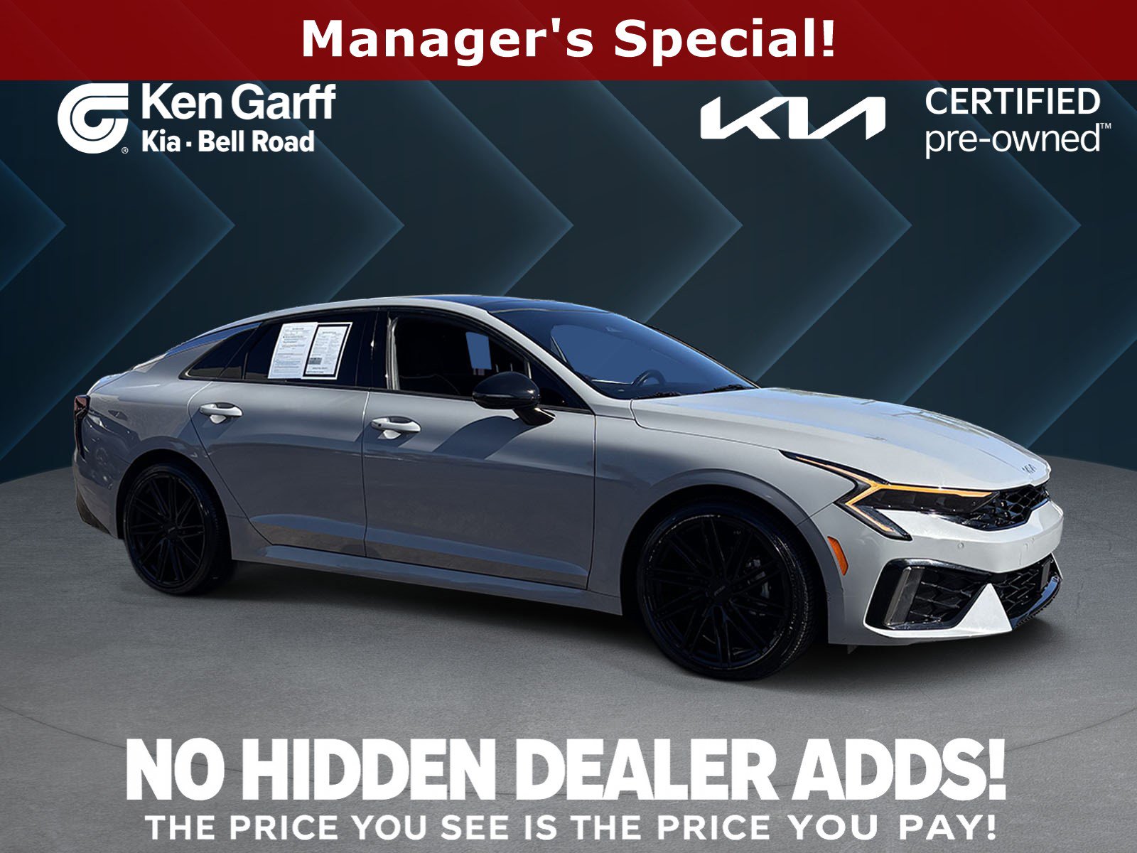 Certified 2025 Kia K5 GT-Line w/ GT-Line Premium Package