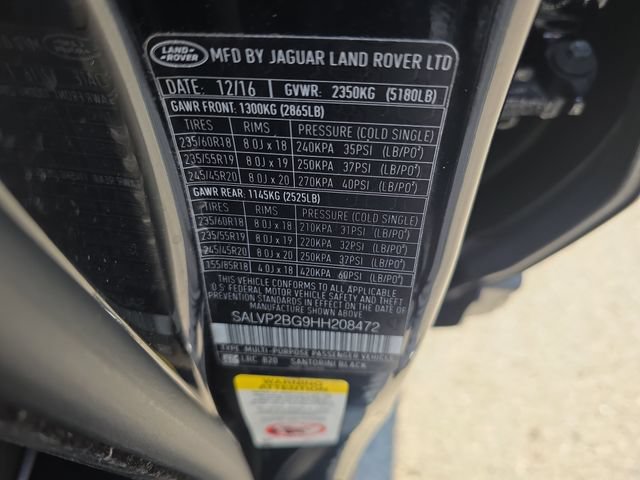 Used 2017 Land Rover Range Rover Evoque SE Premium AWD/4WD image 37
