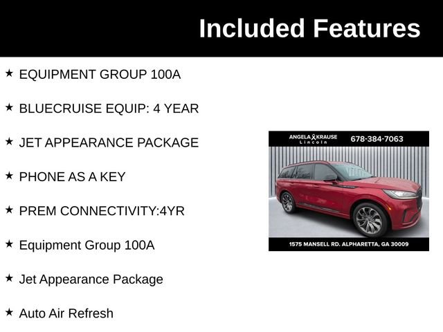 New 2025 Lincoln Aviator 2WD w/ Jet Appearance Package image 6