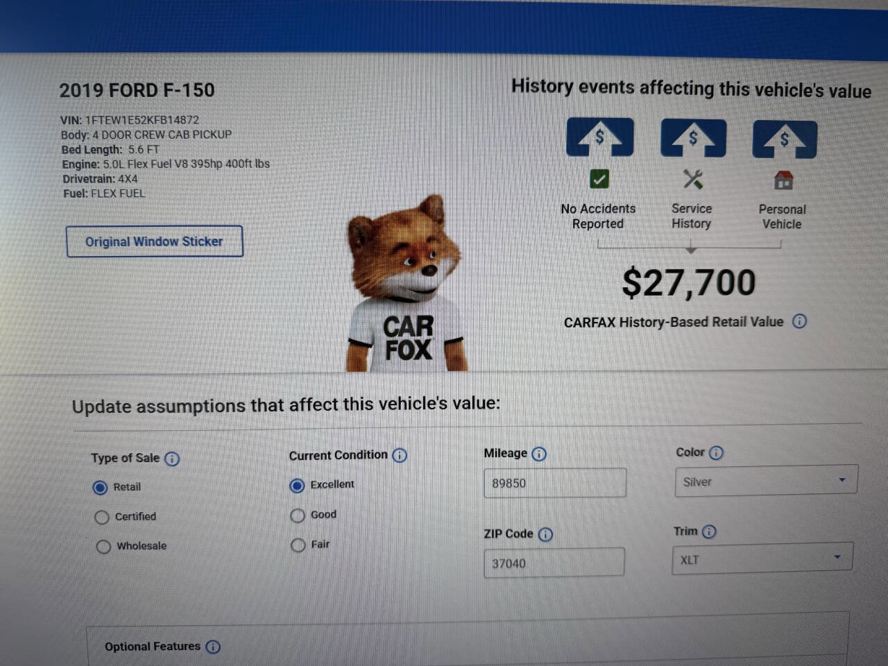 Used 2019 Ford F150 XLT w/ Equipment Group 302A Luxury image 24