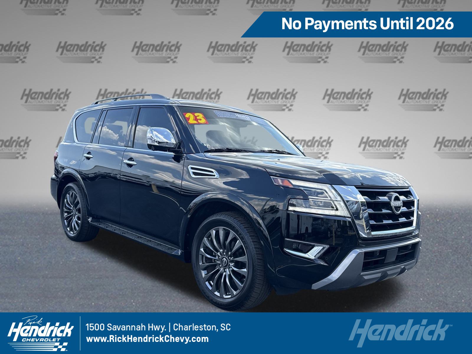 Used 2023 Nissan Armada Platinum w/ Captain's Chairs Package