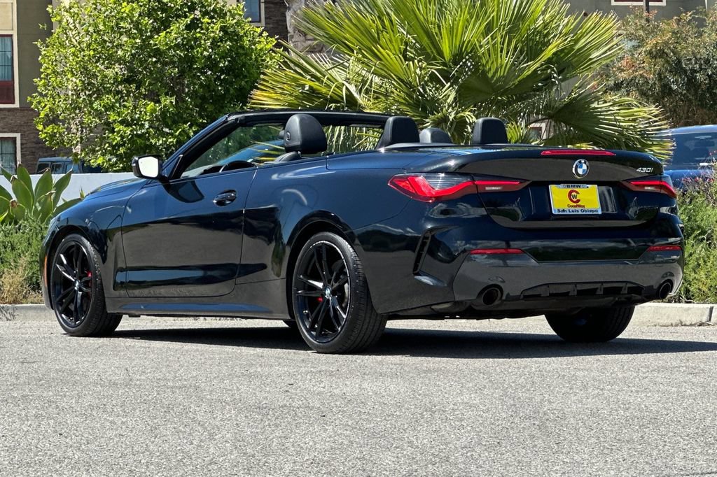 Used 2023 BMW 430i Convertible w/ M Sport Package RWD image 5