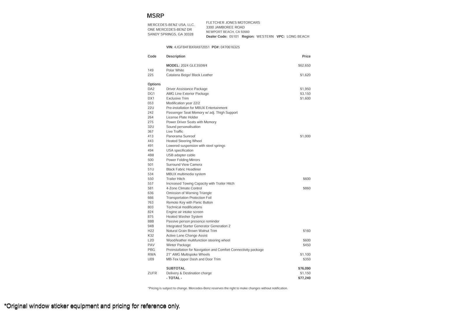Certified 2024 Mercedes-Benz GLE 350 4MATIC image 2