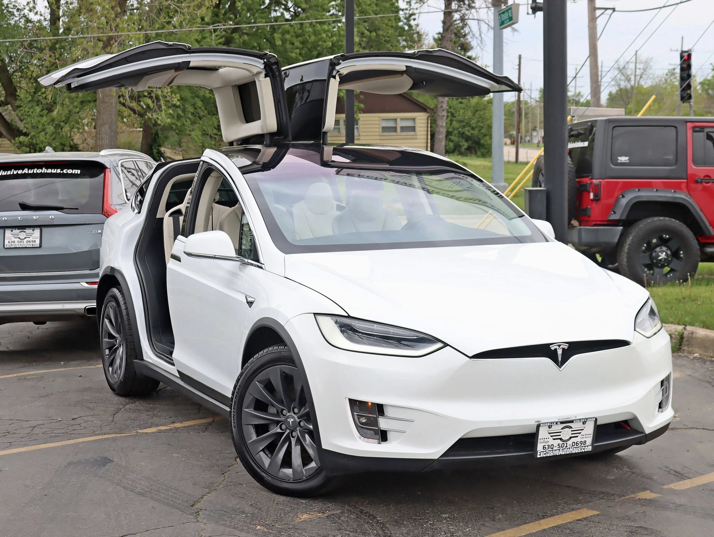 Used 2018 Tesla Model X 100D AWD/4WD image 9