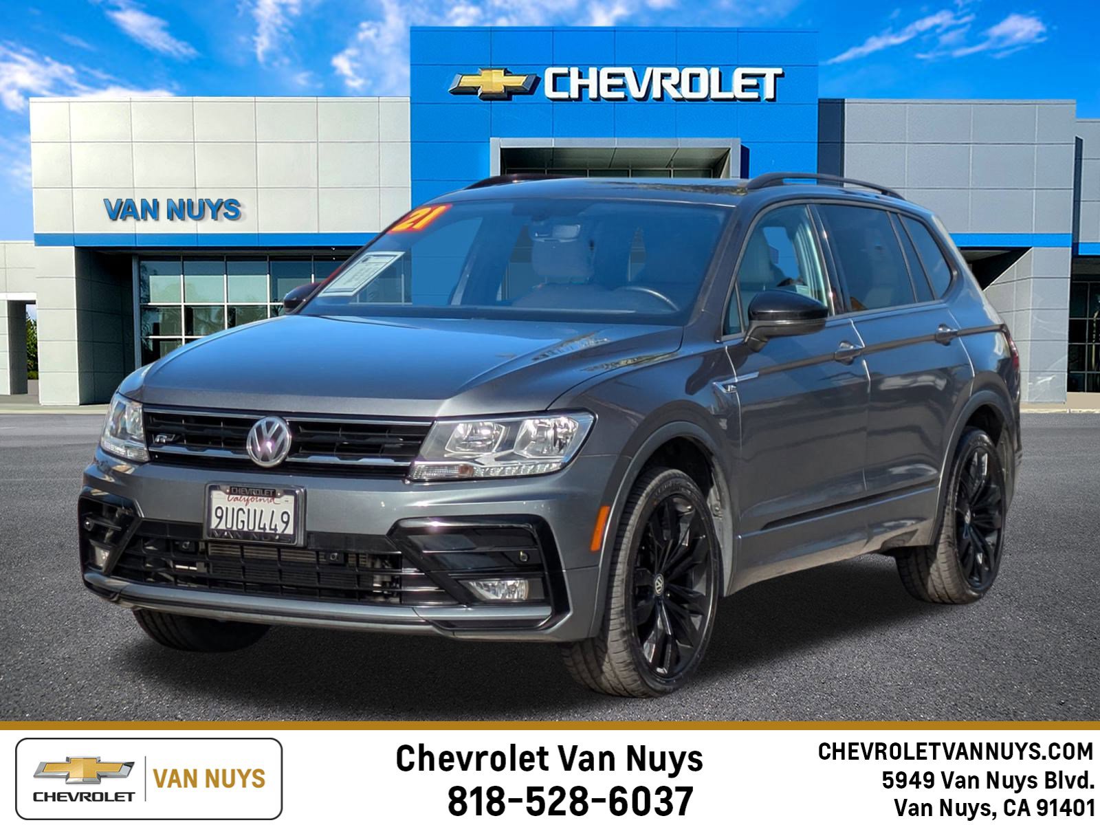 Used 2021 Volkswagen Tiguan SE