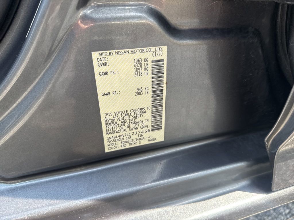 Used 2020 Nissan Altima 2.5 S image 13