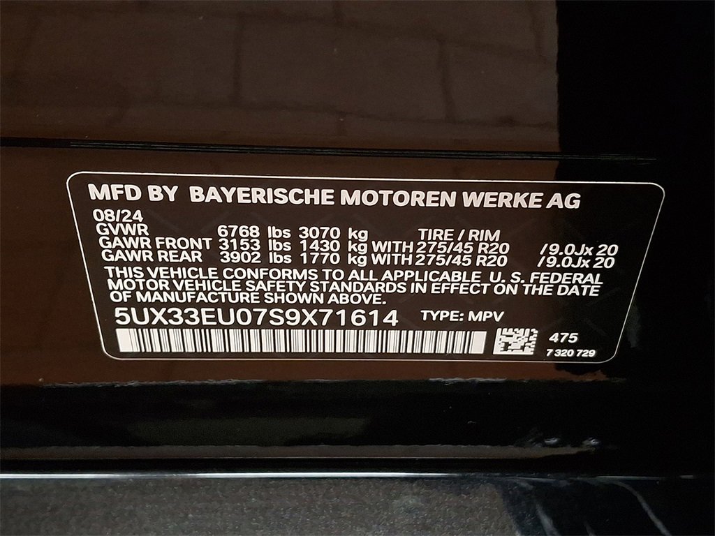 Used 2025 BMW X5 M60i w/ Executive Package image 25