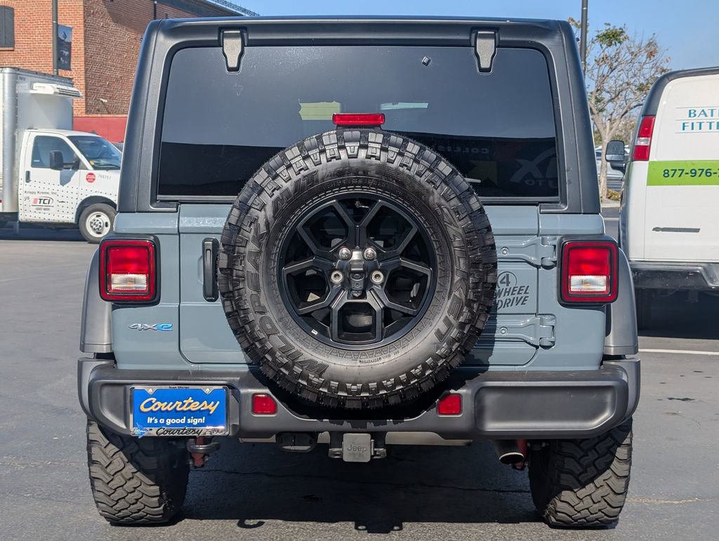 Used 2025 Jeep Wrangler Unlimited Sport S 4xe AWD/4WD image 11