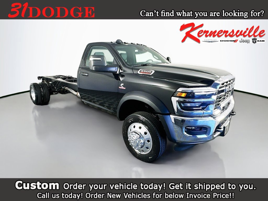 New 2026 RAM 5500 Tradesman w/ Chrome Appearance Group