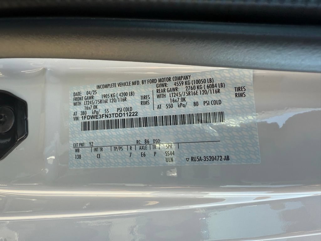 New 2026 Ford E-350 and Econoline 350 Super Duty w/ Power Equipment Group RWD image 44