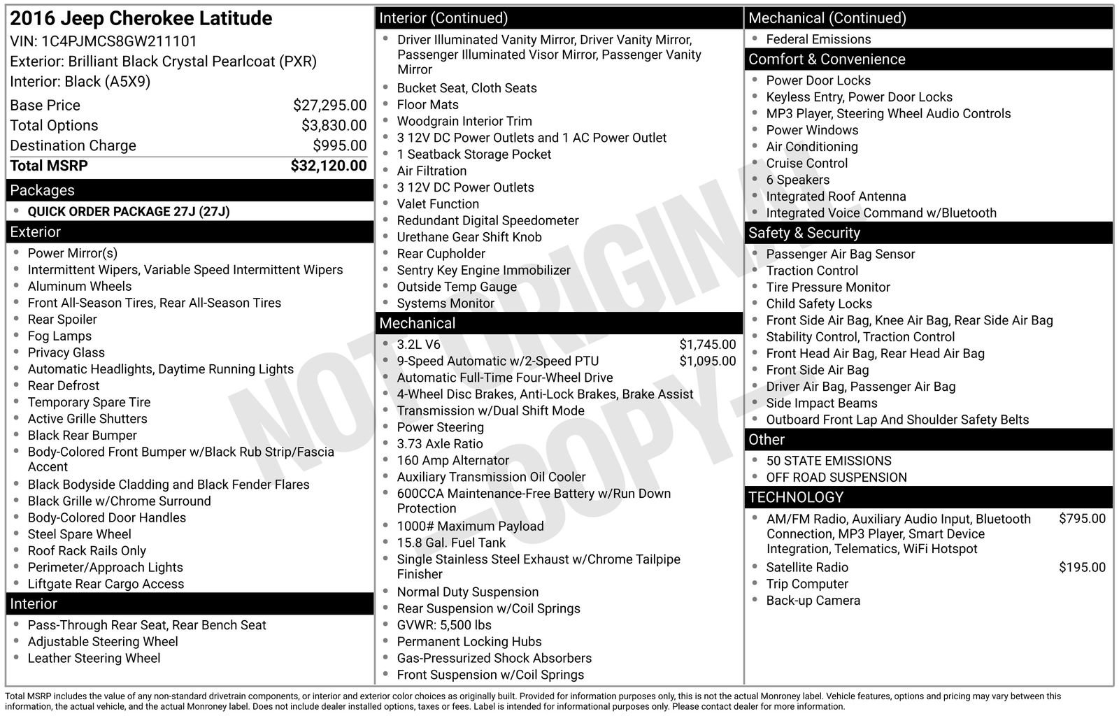 Used 2016 Jeep Cherokee Latitude image 56