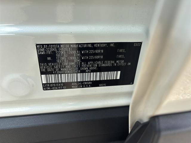 Used 2022 Toyota RAV4 Limited AWD/4WD image 21