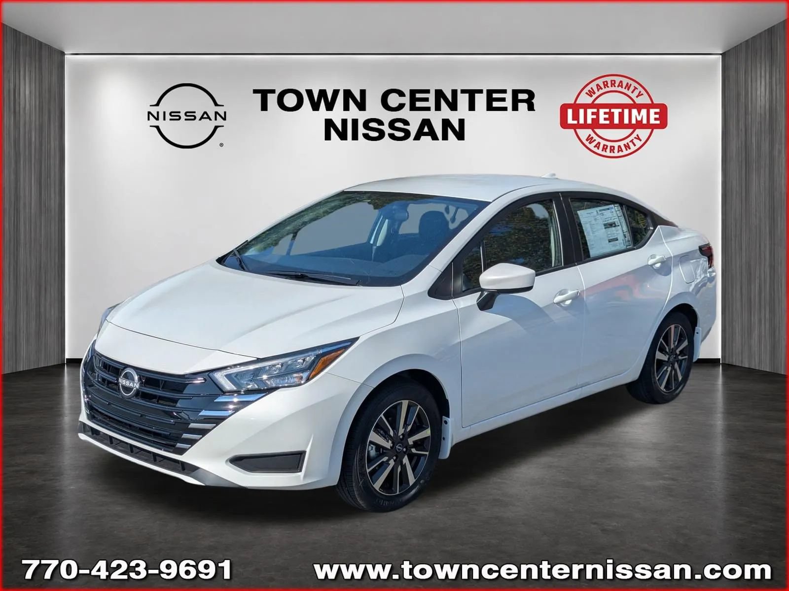 New 2025 Nissan Versa SV w/ Trunk Package FWD image 4
